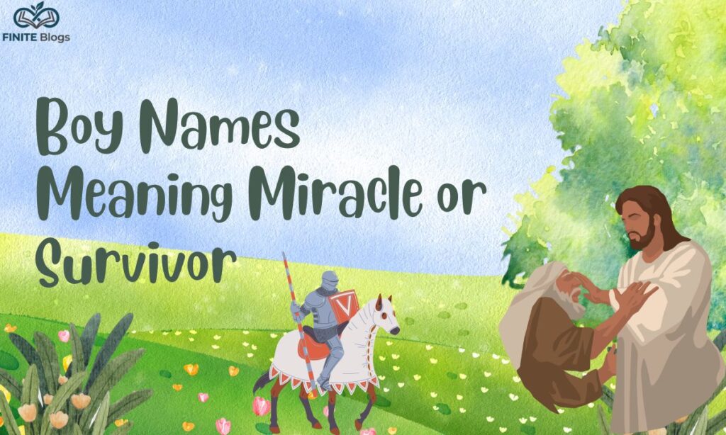 Boy Names That Mean Blessing