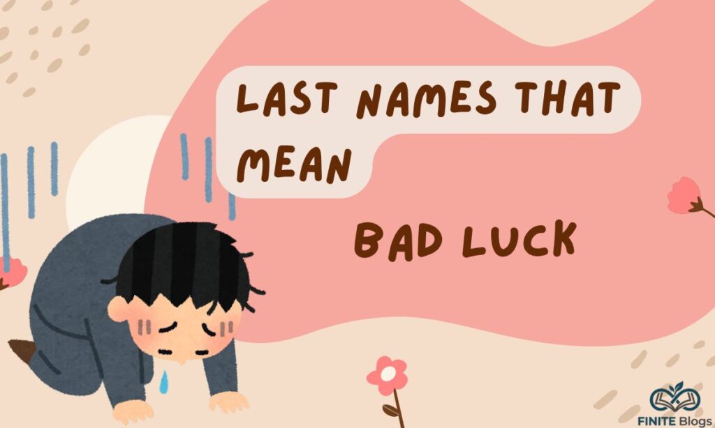 Names That Mean Bad Luck
