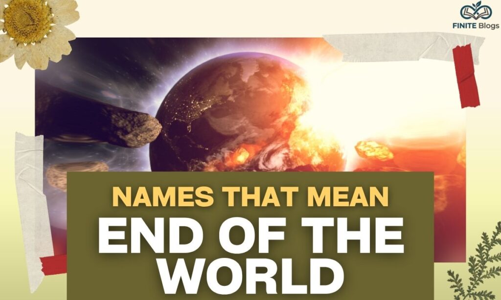 Names That Mean End