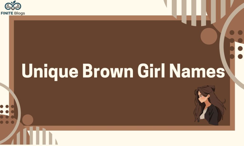 Female Names That Mean Brown